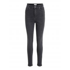 JEANS NEGROS TIRO ALTO OBJANIA