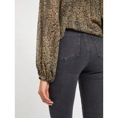 JEANS NEGROS TIRO ALTO OBJANIA