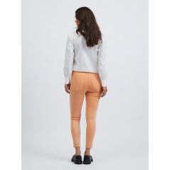 Jeans VILA skinny tiro medio 7/8 mandarina VISKINNIE 14071575