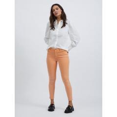 Jeans VILA skinny tiro medio 7/8 mandarina VISKINNIE 14071575