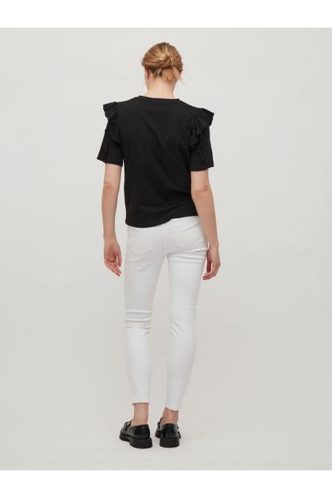 Jeans VILA blanco roto skinny cremallera bajo VISKINNIE ZIP 14072036