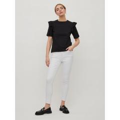 Jeans VILA blanco roto skinny cremallera bajo VISKINNIE ZIP 14072036
