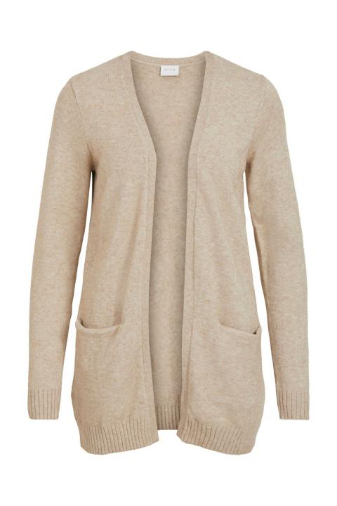 CÁRDIGAN VILA ABIERTO BÁSICO BEIGE VIRIL