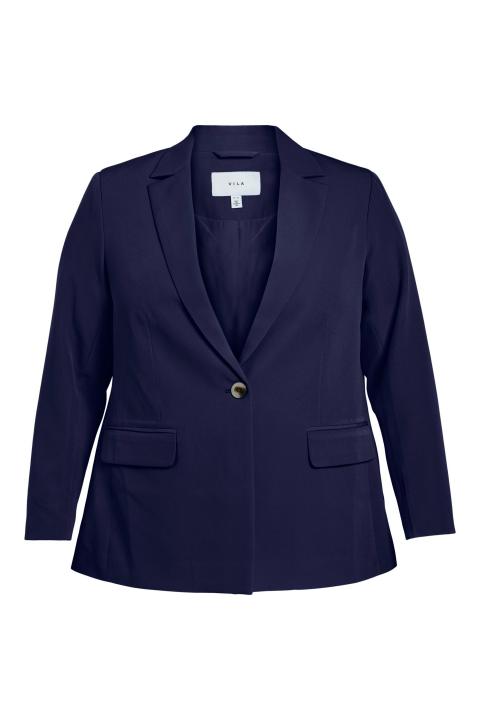 Blazer traje EVOKED VILA simple botonadura azul marino VIIVY 14079281