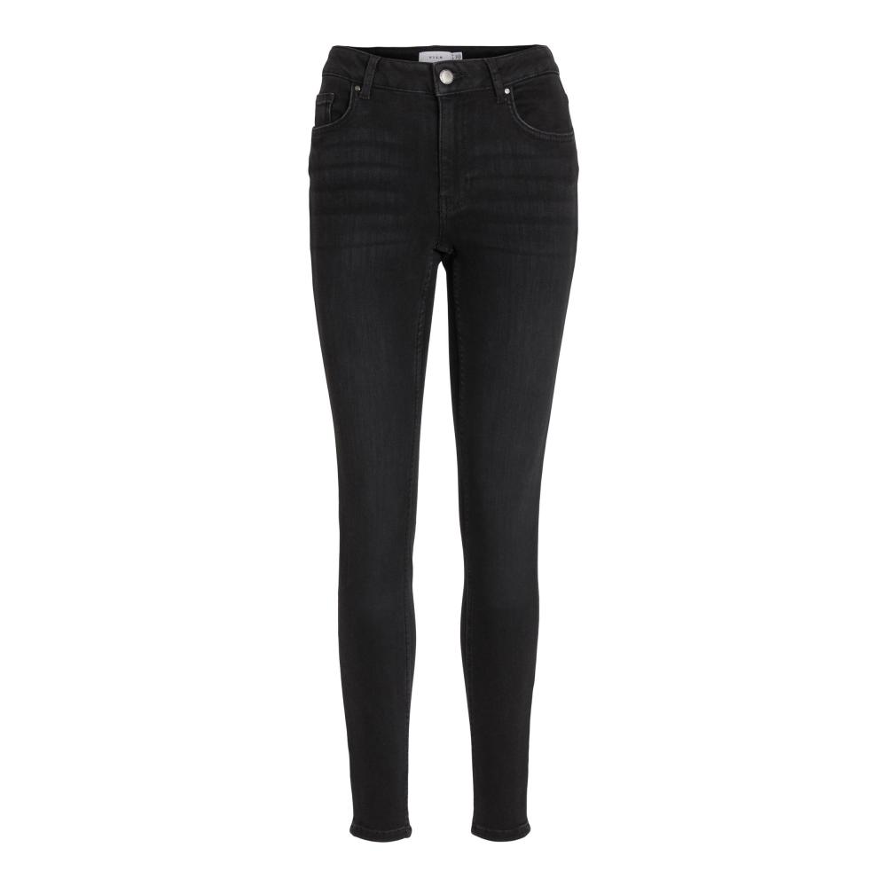 Jeans VILA negros tiro medio corte skinny VISARAH 14082131