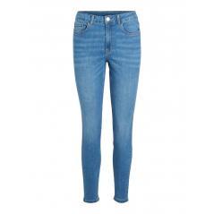 Jeans VILA corte skinny tiro medio azules VISARAH LIA03 14084766