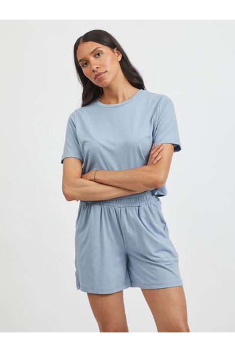 CAMISETA CROPPED AZUL VIDREAMERS