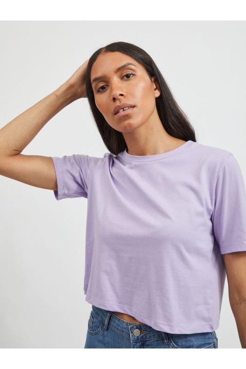 CAMISETA CROPPED LAVANDA VIDREAMERS