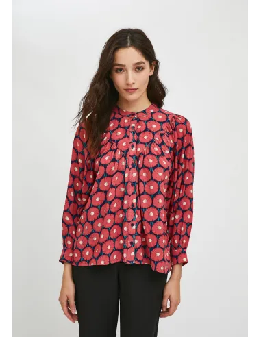 Compania Fantastica Camiseta De Manga Corta Con Estampado de Azul - textil  Camisetas manga corta Mujer 22,95 €
